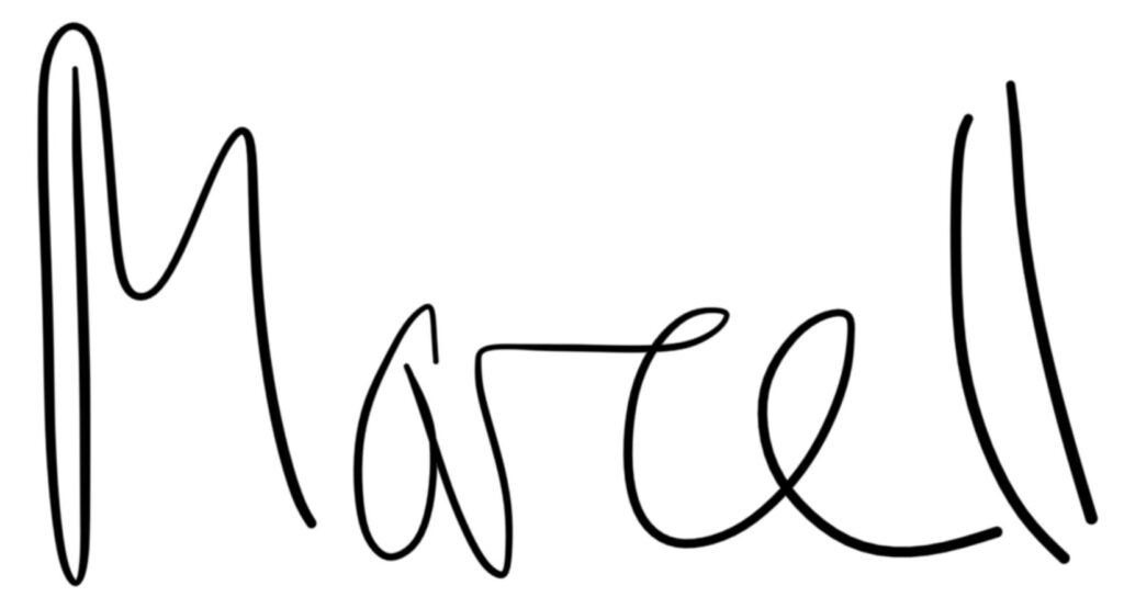 Unterschrift Marcell